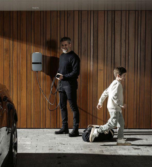 Polnjenje električnega avtomobila