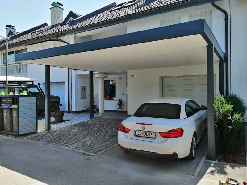 Kovinski nadstreški za terase Kovinski nadstreški za terase