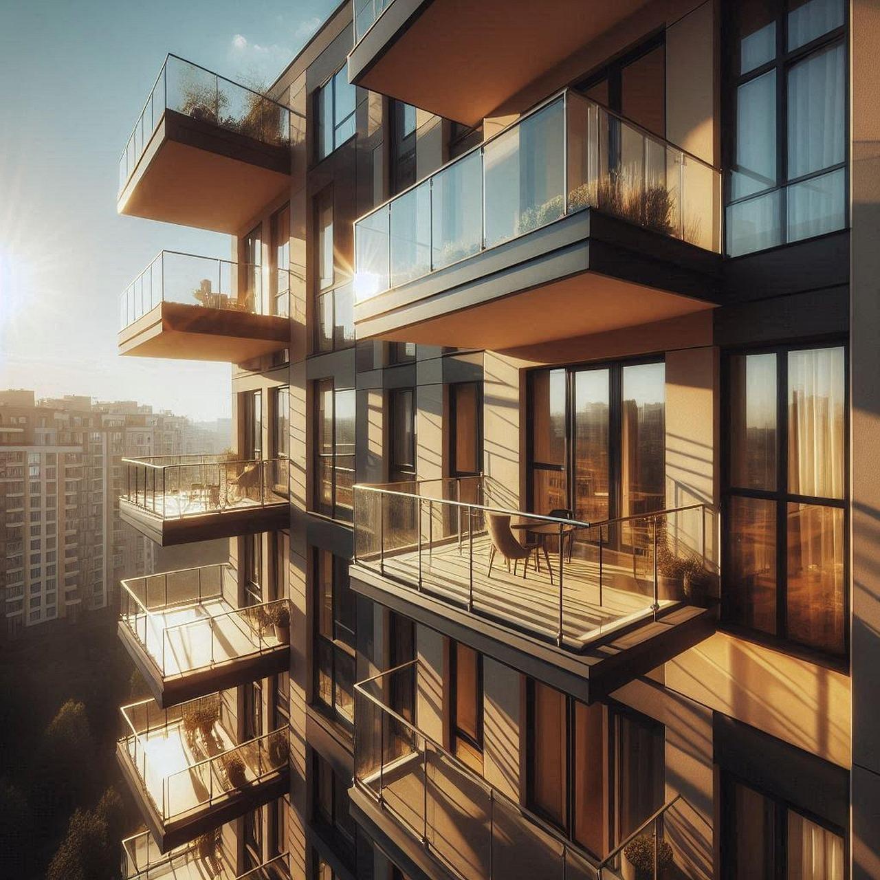 Aluminijasta ograja za balkon Aluminijasta ograja za balkon
