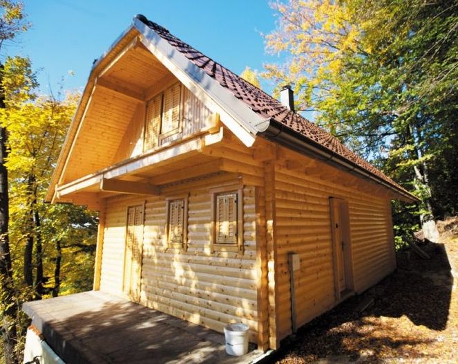 Moderne lesene hiše