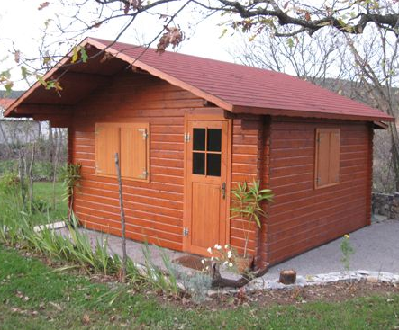 Lesena mobilna hiška