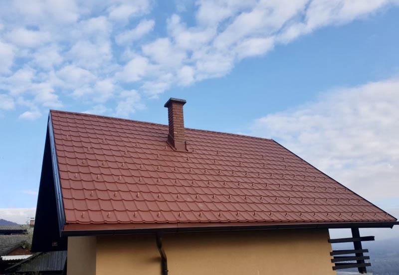 tradicionalna pločevinasta strešna kritina