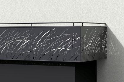 Perforirane balkonske ograje