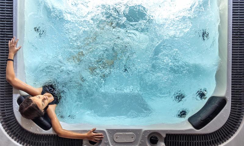 jacuzzi na balkonu
