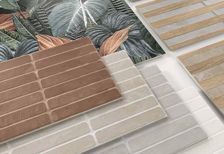 ploščice različnih oblik in motivov