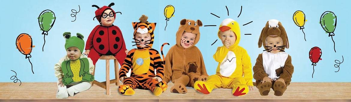 Pustni kostumi za otroke