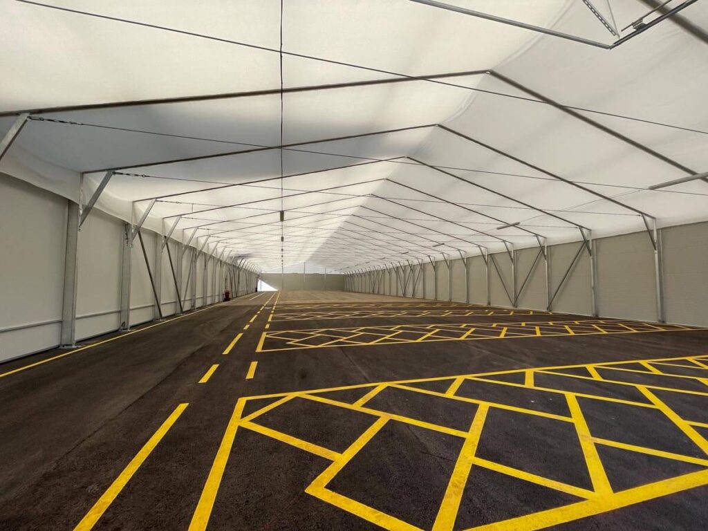 postavitev-skladiscnega-sotora