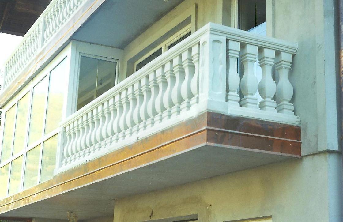 Betonska ograja za vrt in balkon