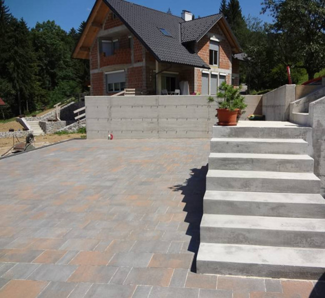 Izdelava betonske škarpe