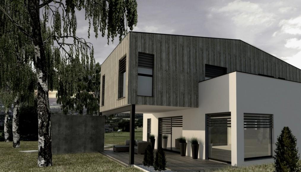 Moderna hiša na ključ - Kubus