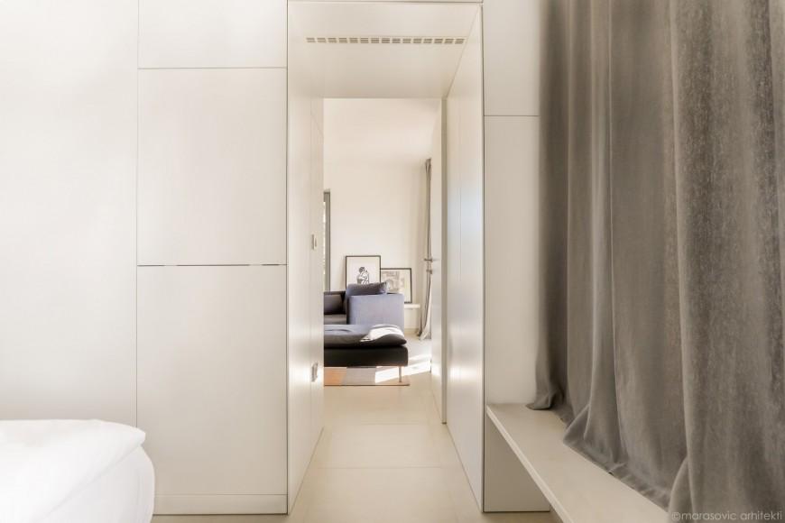 Vgradne omare spalnica