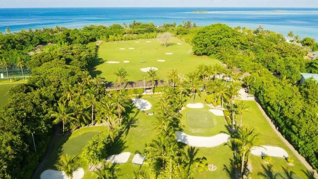 Kuredu Island Resort se lahko pohvali s čudovitim golf igriščem