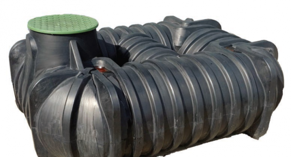 Podzemni zbiralnik deževnice