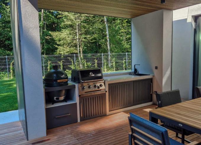 Betonske letne kuhinje