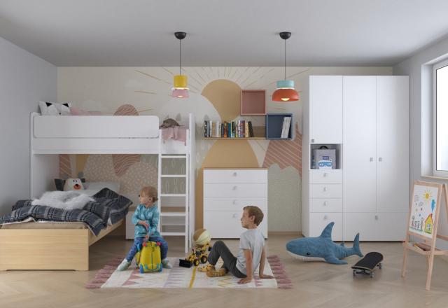 Otroške sobe so drugo ime za kraljestvo v malem