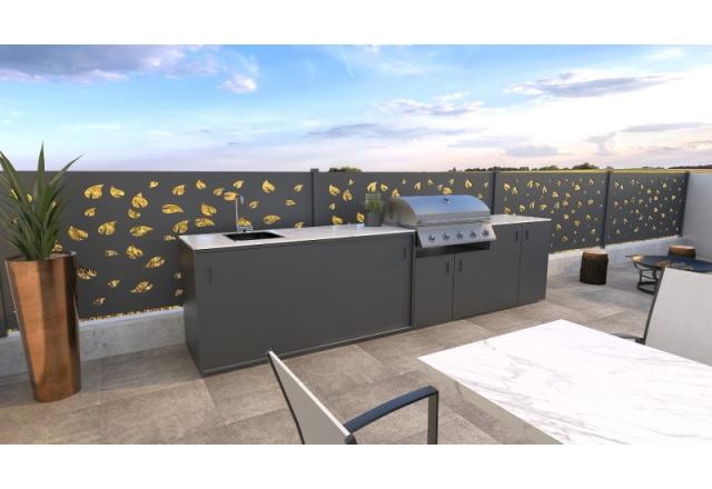 Vrtna letna kuhinja je idealna rešitev za poletne dni